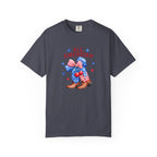 All American Cowboy T-shirt | Patriotic Boots and Flag Graphic