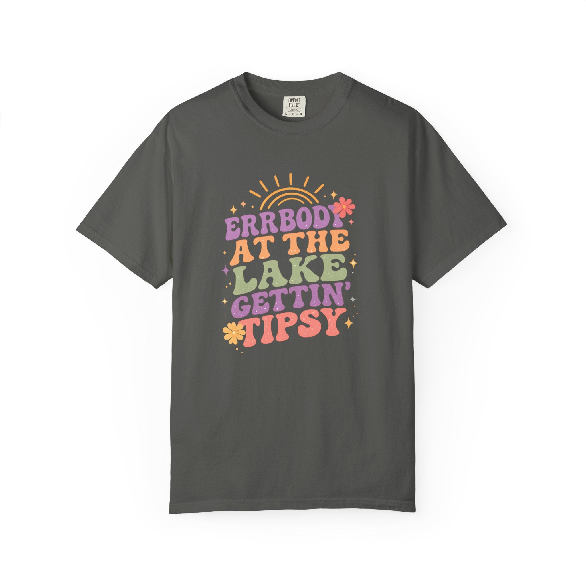 Errbody at the Lake Gettin Tipsy  T-shirt | Cute Lake T-shirts