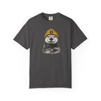 Otter in Beanie T-Shirt — Cute Graphic Tee for Animal Lovers