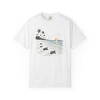 Turtles on the Beach T-Shirt- Turtles Graphic Tshirt