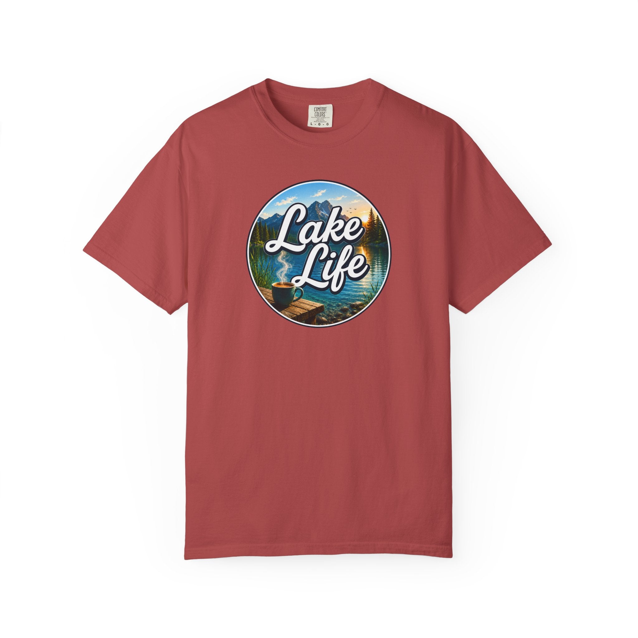 Lake Life T-Shirt — Scenic Lake Graphic Tshirt
