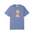 Seagull with Fish Bucket Hat T-Shirt- Pelican Tshirt