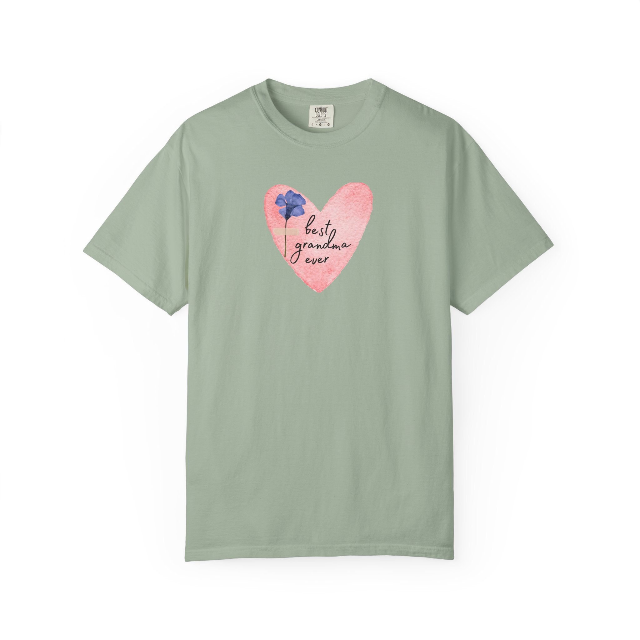 Best Grandma Ever Heart T-Shirt — Grandma T Shirts
