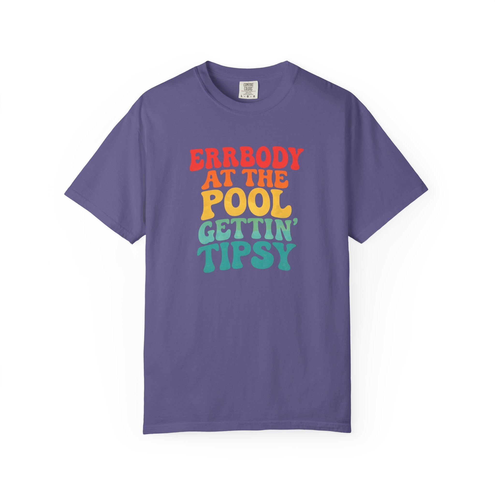 Errbody at the Pool Gettin' Tipsy T-shirt | Summer Pool Party Tee