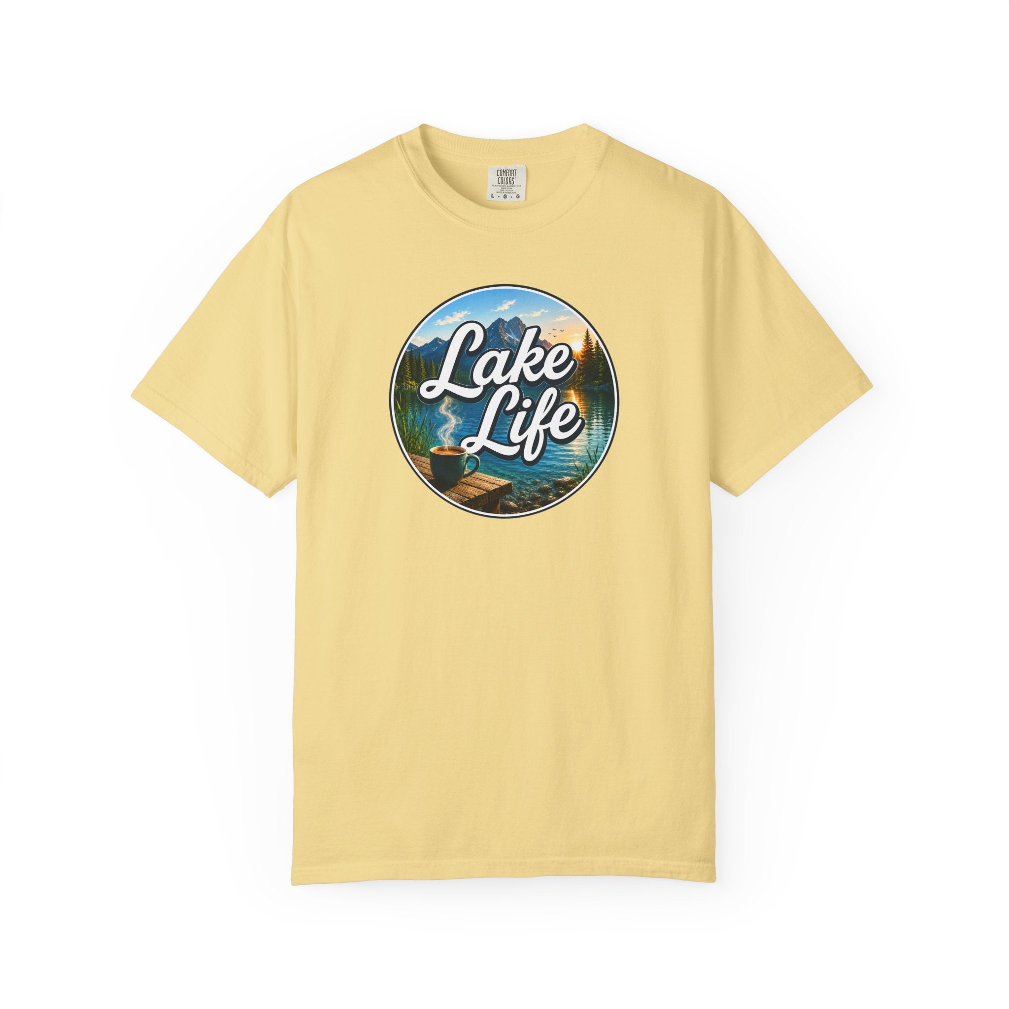 Lake Life T-Shirt — Scenic Lake Graphic Tshirt