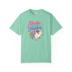 "Shake Your Tail Feather" T-Shirt- Cute Graphic Tee
