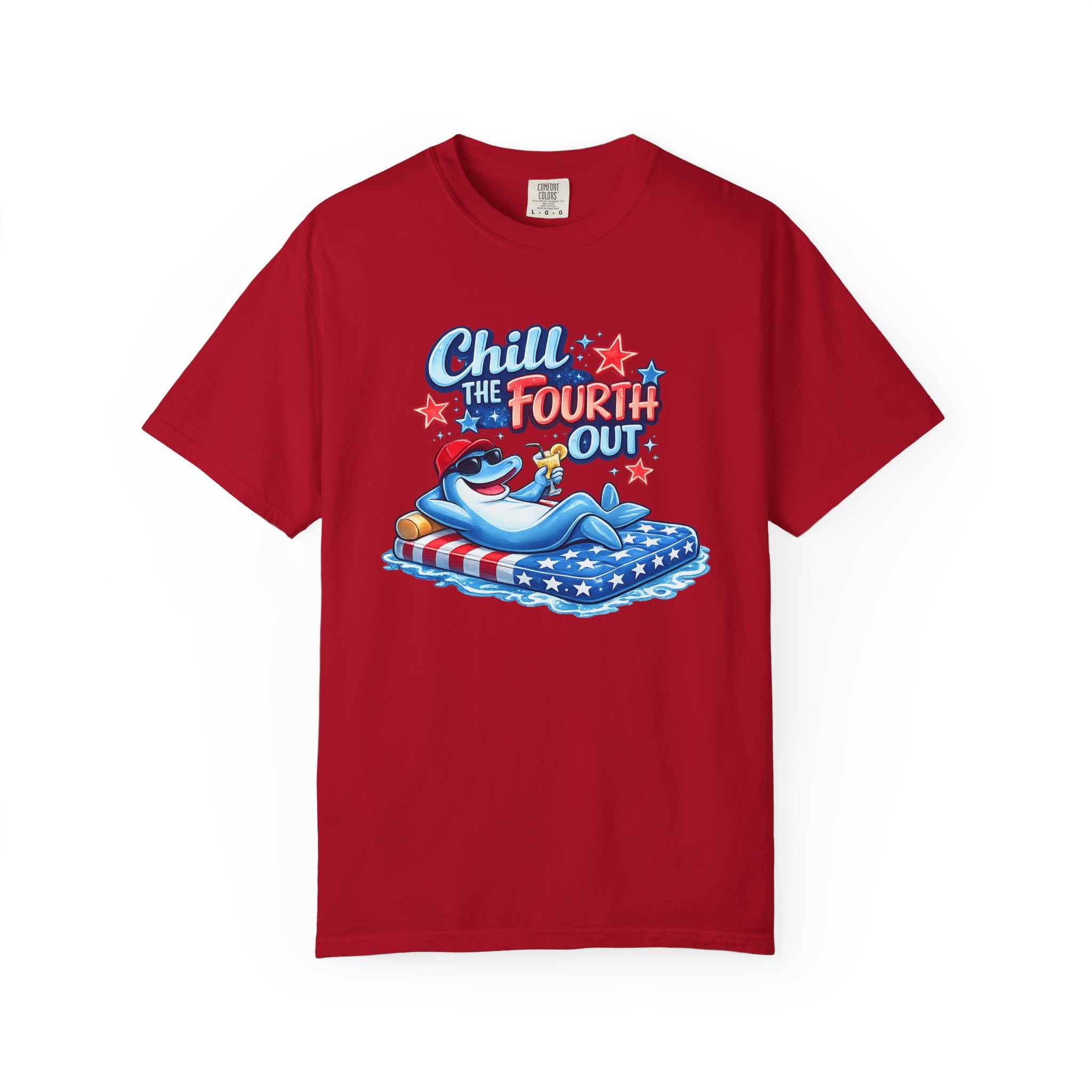Chill the Fourth Out Relaxing  T-Shirt | 4th of July Tshirt