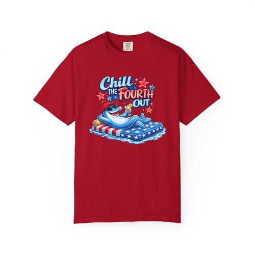 Chill the Fourth Out Relaxing  T-Shirt | 4th of July Tshirt