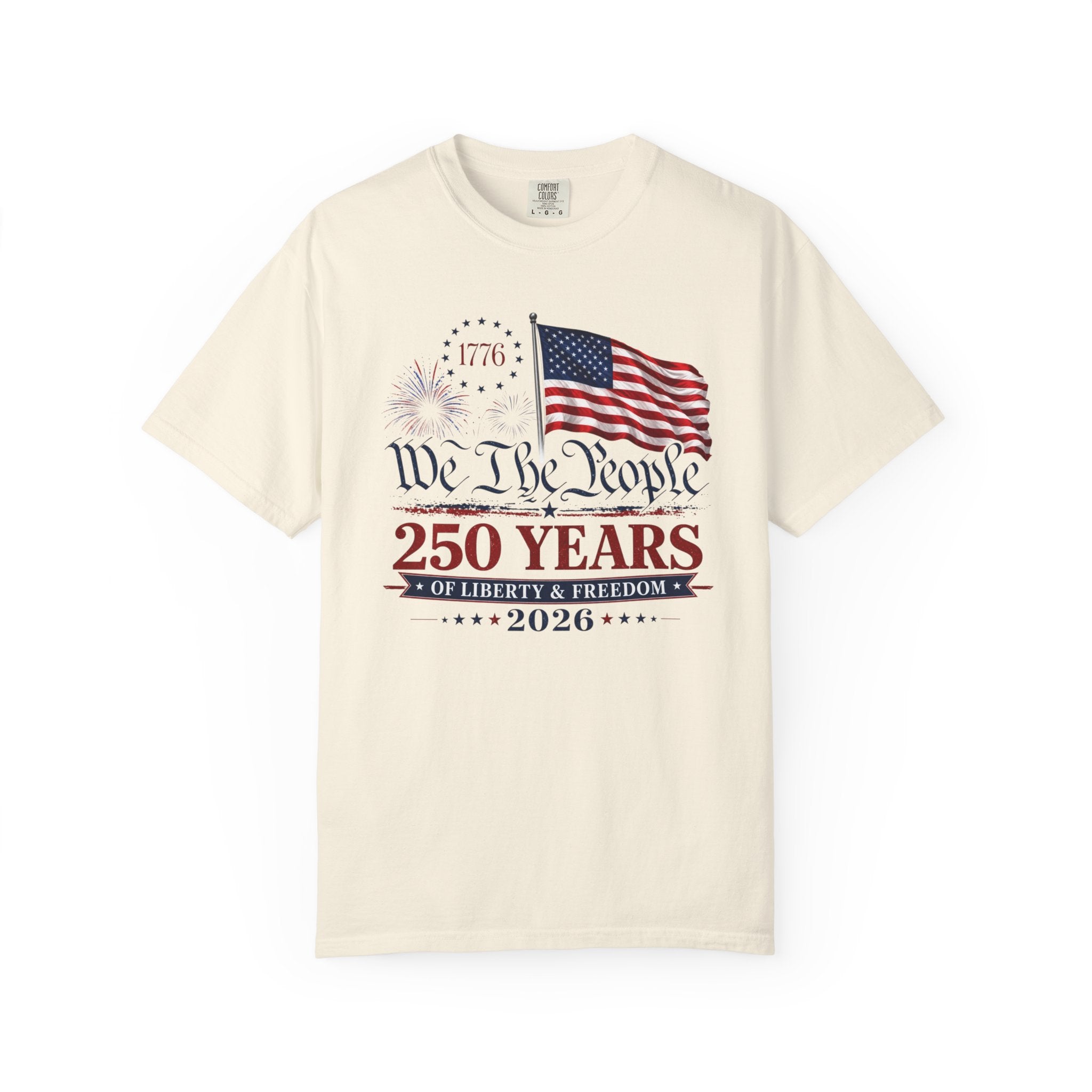 We The People 250 Years T-shirt | American Flag Independence Day 2026