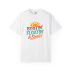 Boatin' Floatin' & Sippin' T-shirt |  Sun Summer Vibes