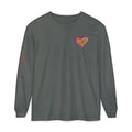Colorful Heart Long Sleeve T-Shirt - Heart Long Sleeve Tshirt- Loungewear