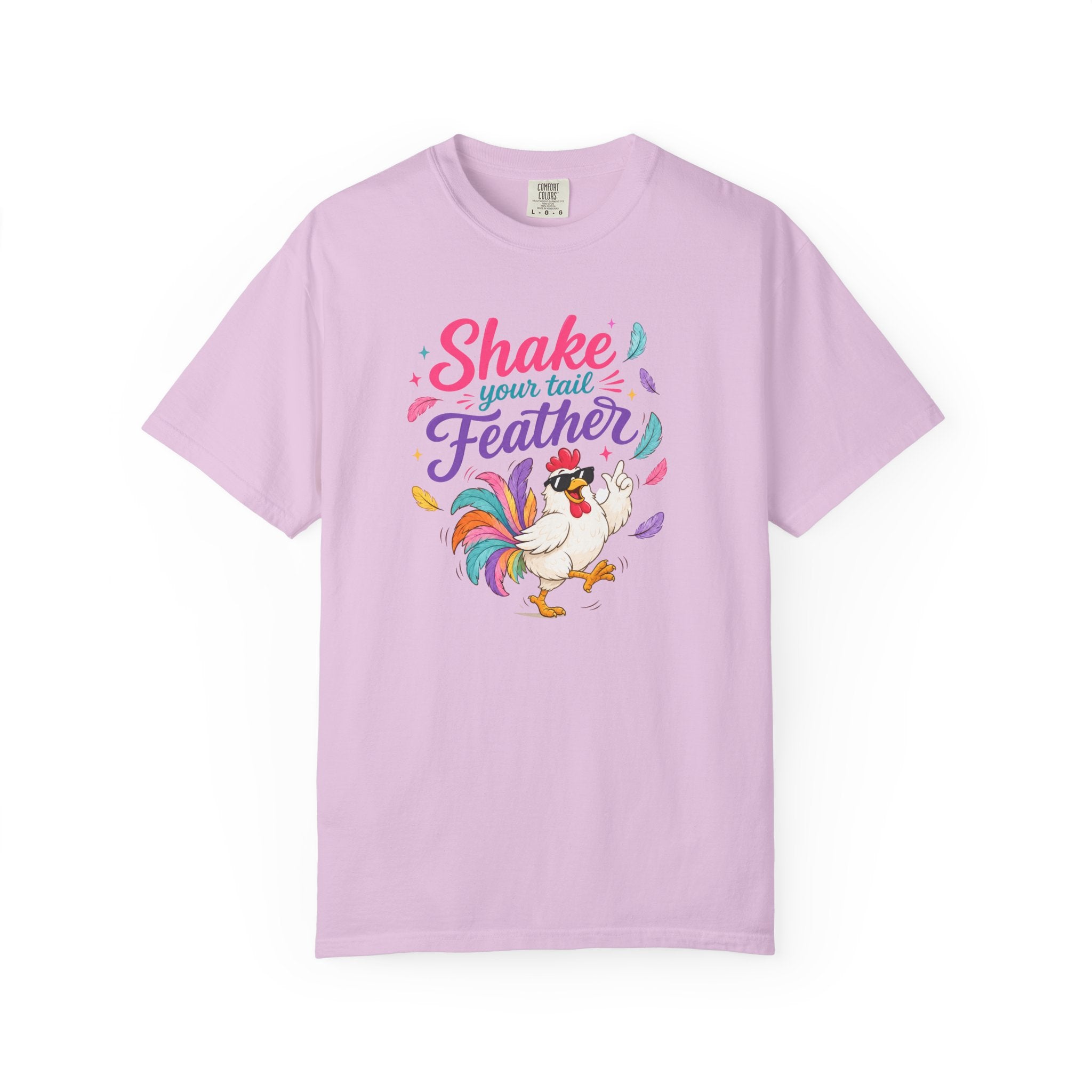 "Shake Your Tail Feather" T-Shirt- Cute Graphic Tee