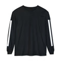 Striped Sleeve T-Shirt — Minimal Stripe Long Sleeve Graphic Tshirt
