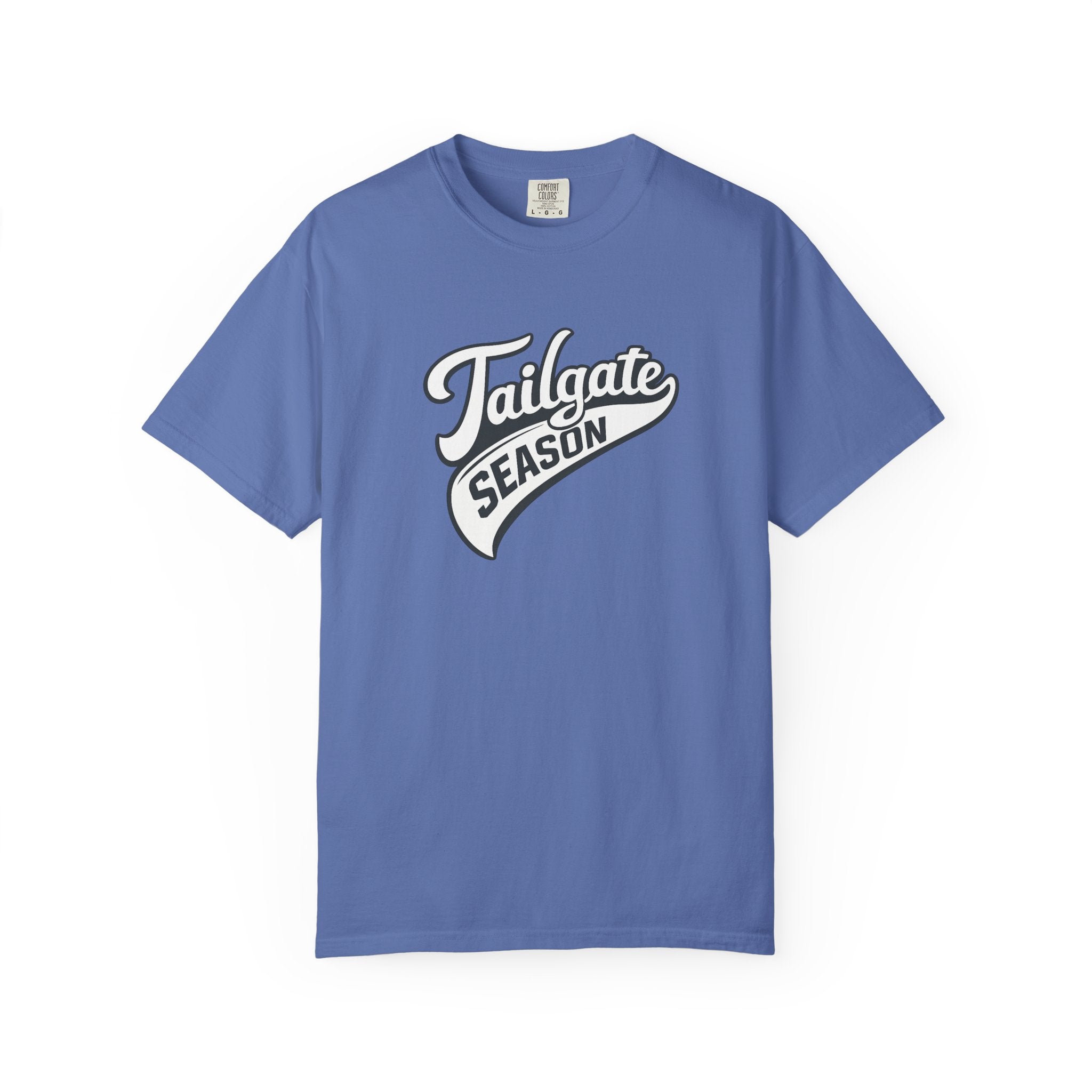 Tailgate Season T-Shirt — Vintage Script Game Day Tee
