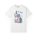 Statue of Liberty USA 250 Years T-Shirt | American Flag Patriotic Tee