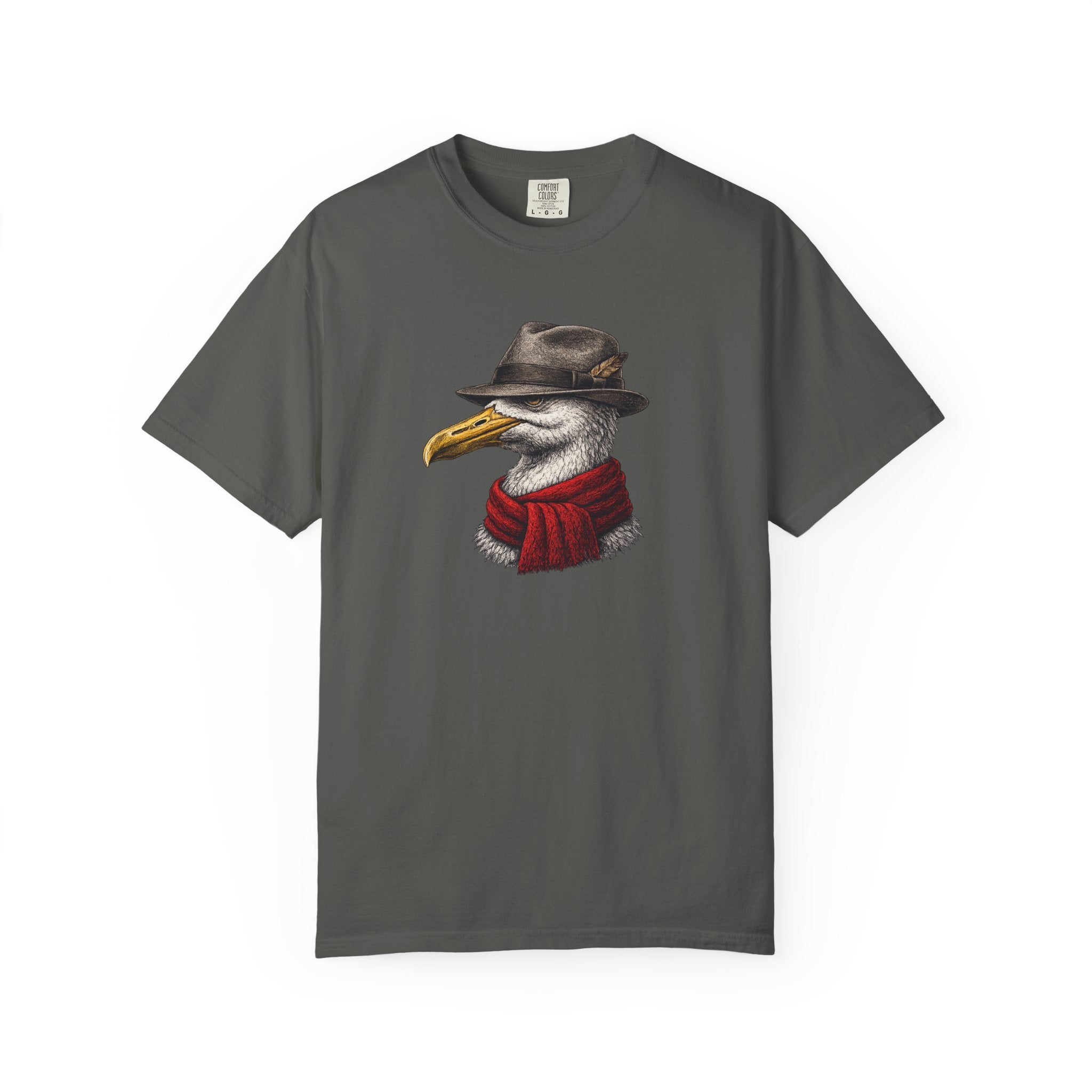 Pelican with Hat T-shirt- Ocean Life Tshirts