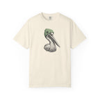 Pelican with Beanie T-Shirt — Ocean Life Graphic Tshirt