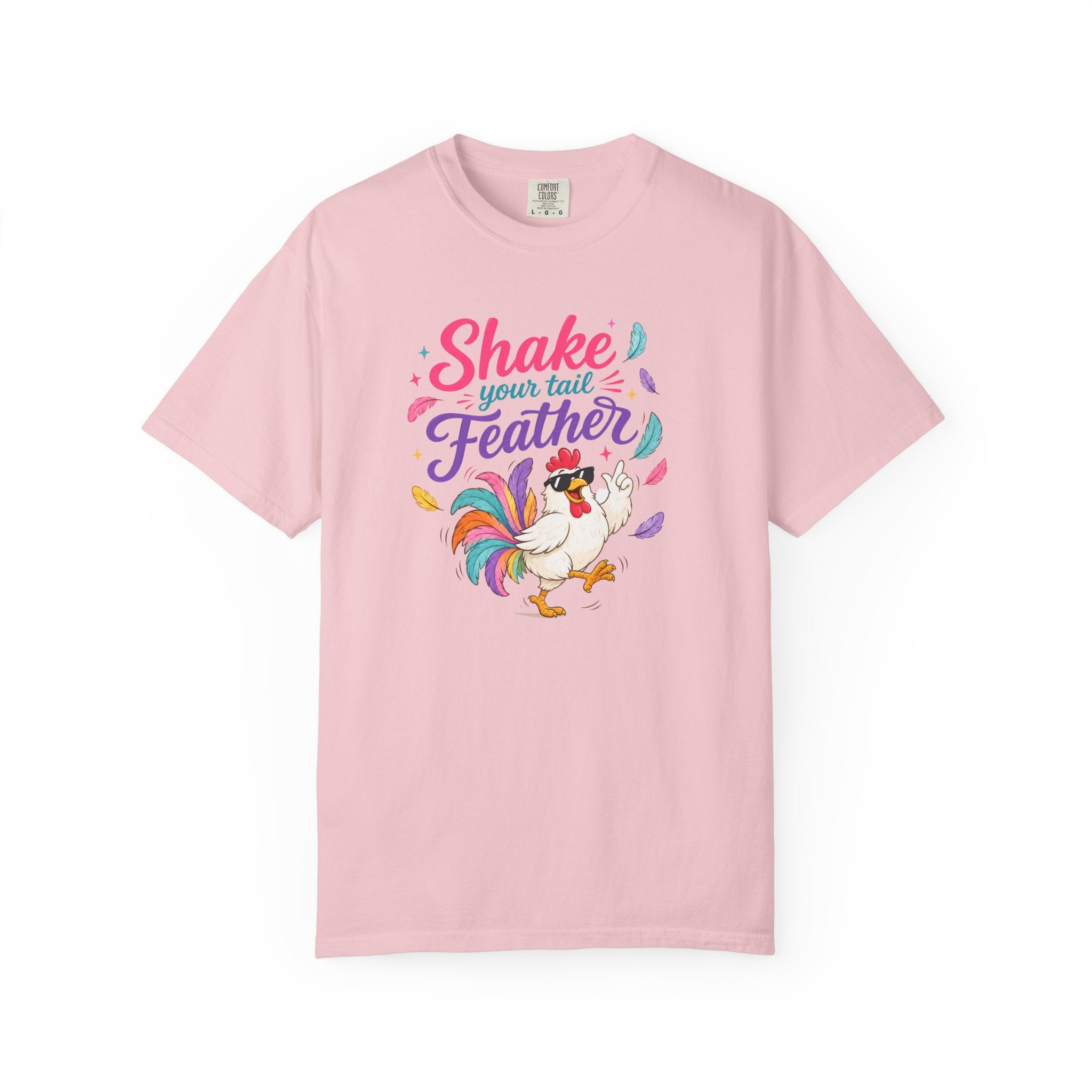 "Shake Your Tail Feather" T-Shirt- Cute Graphic Tee
