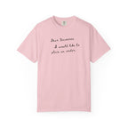 Dear Universe I Would Like to Place an Order T-Shirt- Womens Graphic Tshirt