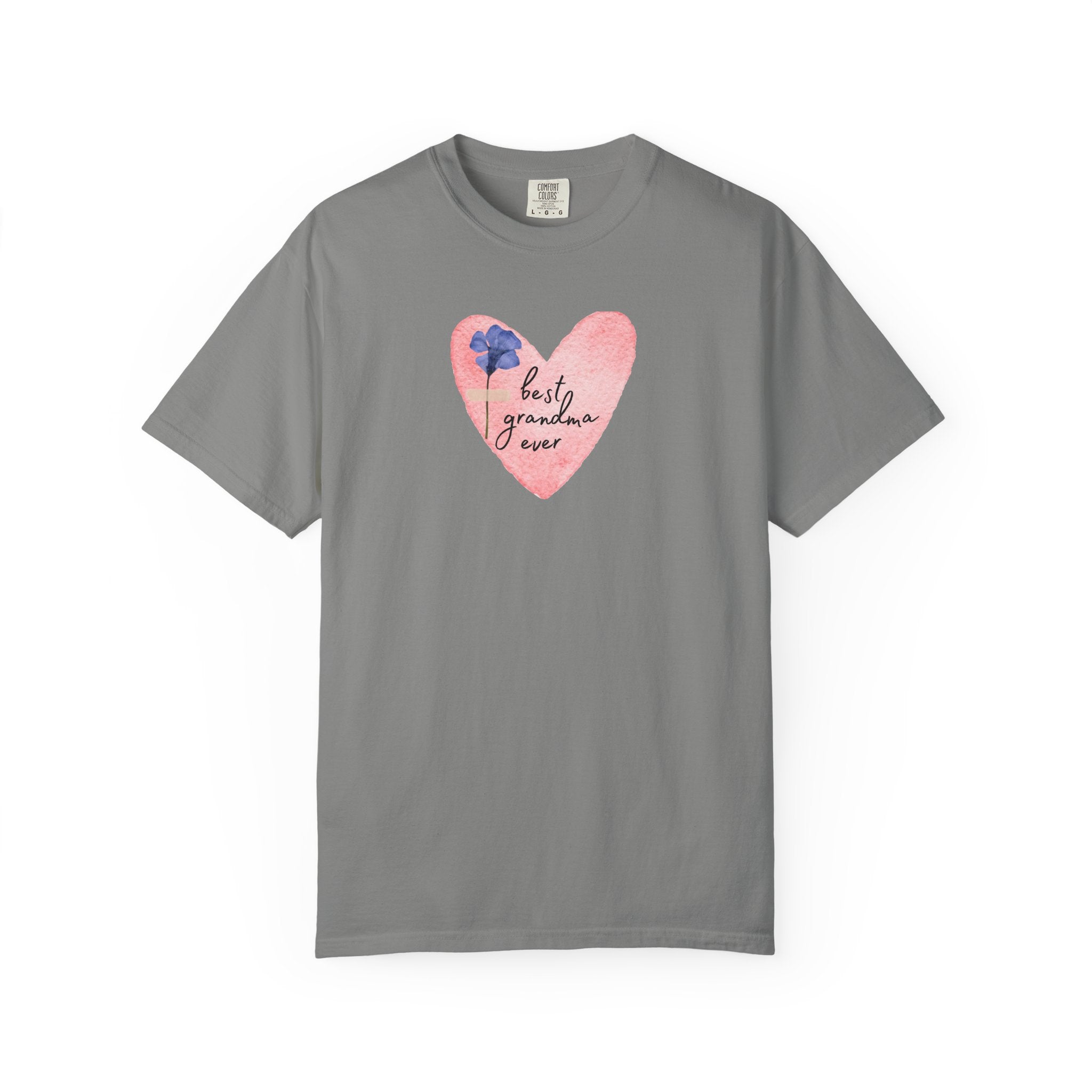 Best Grandma Ever Heart T-Shirt — Grandma T Shirts