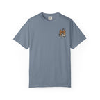 Pumpkin Graphic T-Shirt — Small Cowprint Pumpkin Tee