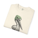 Pelican with Beanie T-Shirt — Ocean Life Graphic Tshirt