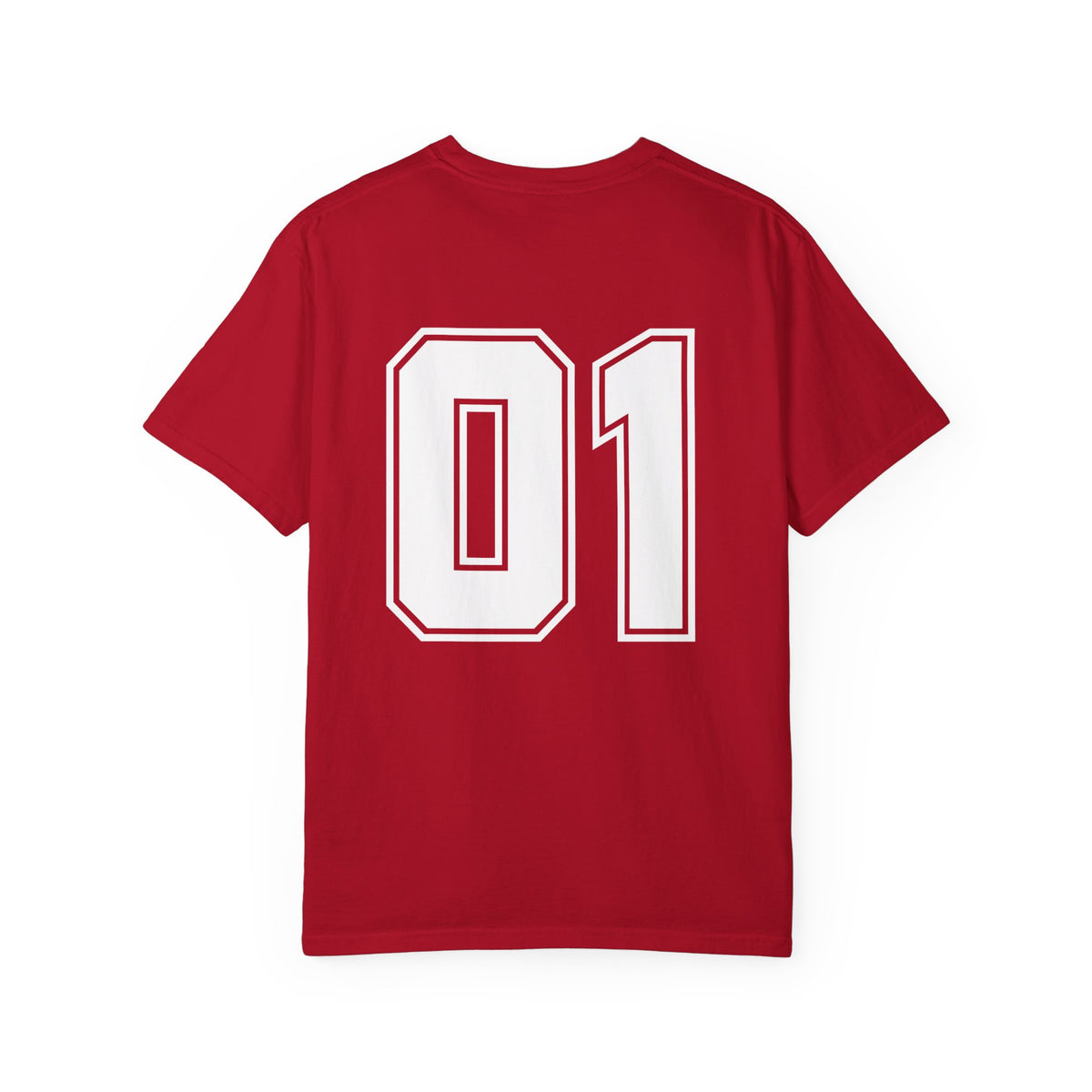 Rookie 01 Tshirt — Athletic Letterman Graphic T-Shirt