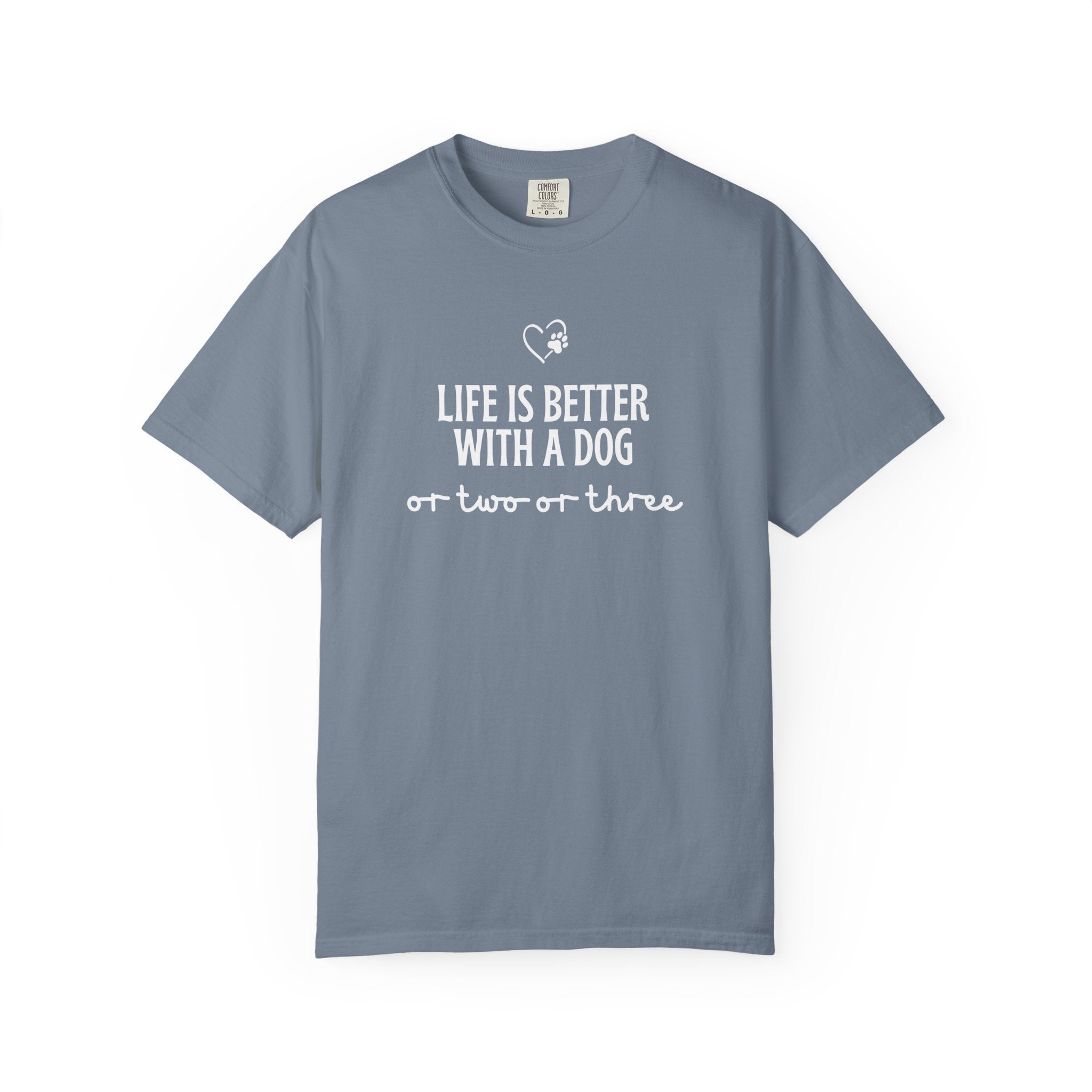 I Woof My Dog T-Shirt- Cute Graphic Dog lovers tshirts