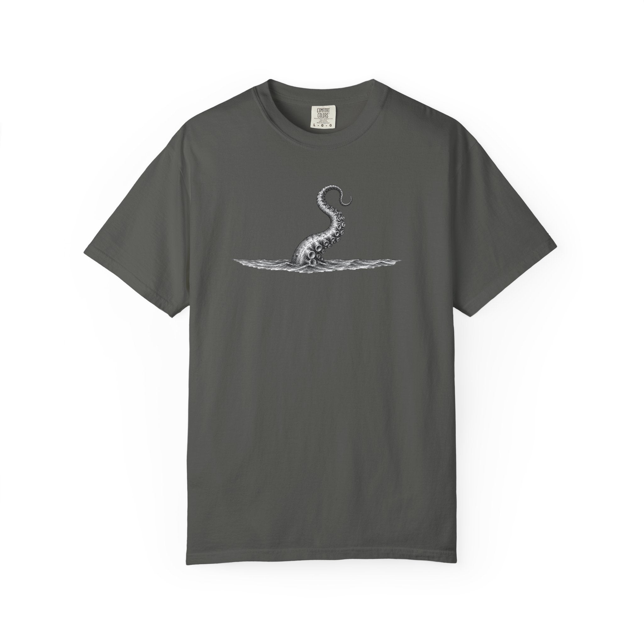 Octopus Tentacle Graphic T-Shirt- Ocean Life Tshirts