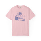 Fiji Island Palm Beach T-Shirt — Tropical Fiji Graphic Tee