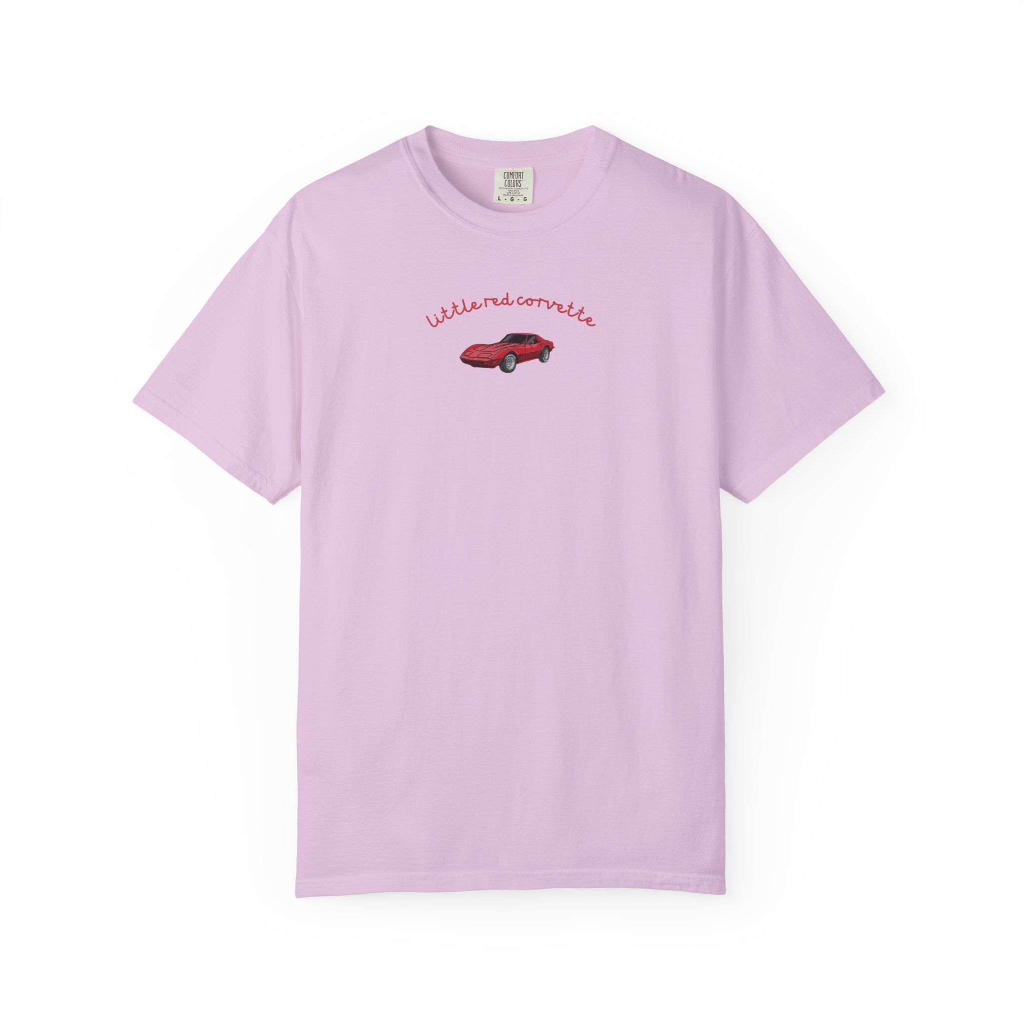 Little Red Corvette T‑Shirt — Retro Corvette Graphic Tee