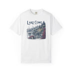 Lake Como Italy Vintage Travel T-Shirt- Lake Como Tshirt