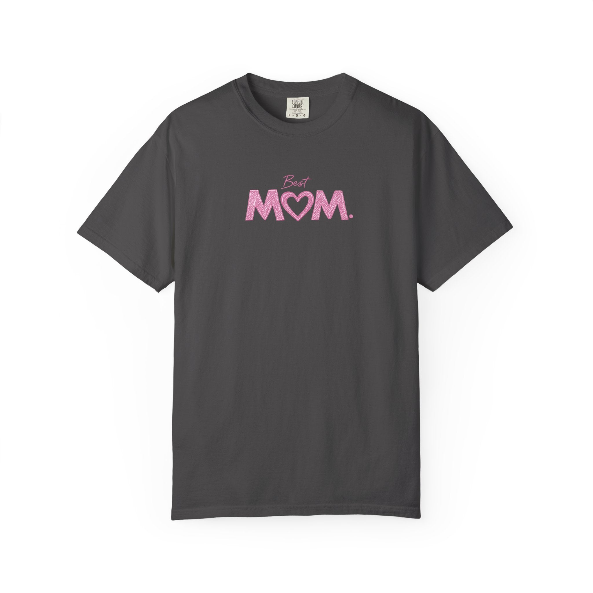 Best Mom Heart T-Shirt- Mom Graphic Tee