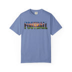 Football T-shirt- Football field Graphic Tee