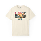 Lake Life sunset graphic T-Shirt | lake scene T-Shirt