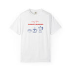 Easy Like Sunday Morning T-Shirt — Cozy Coffee & Pastry Graphic Tee