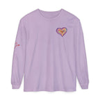 Colorful Heart Long Sleeve T-Shirt - Heart Long Sleeve Tshirt- Loungewear