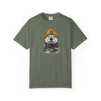 Otter in Beanie T-Shirt — Cute Graphic Tee for Animal Lovers