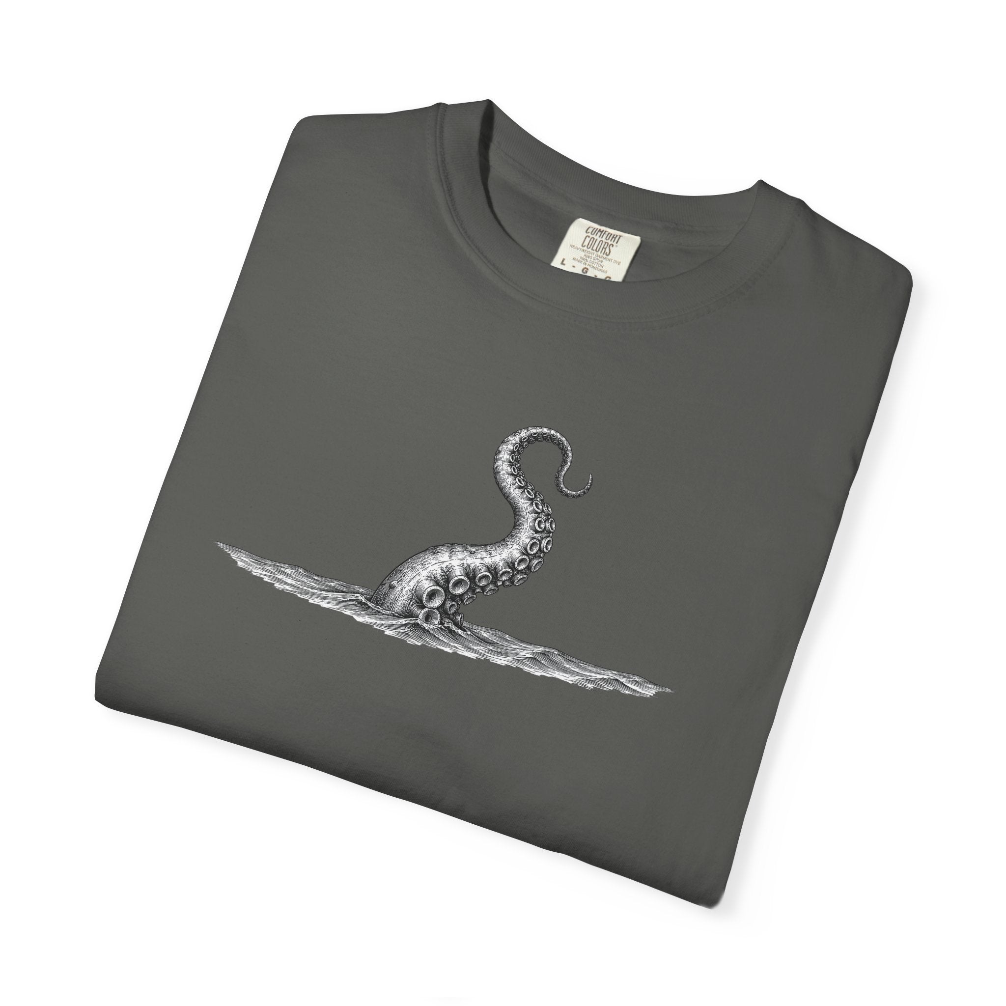 Octopus Tentacle Graphic T-Shirt- Ocean Life Tshirts