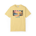 Beach Life sunset scene T-Shirt | coastal beach graphic tee