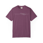 Turtle Swimming in the Water  T-Shirt- Ocean Turtle Minimalist Tshirt
