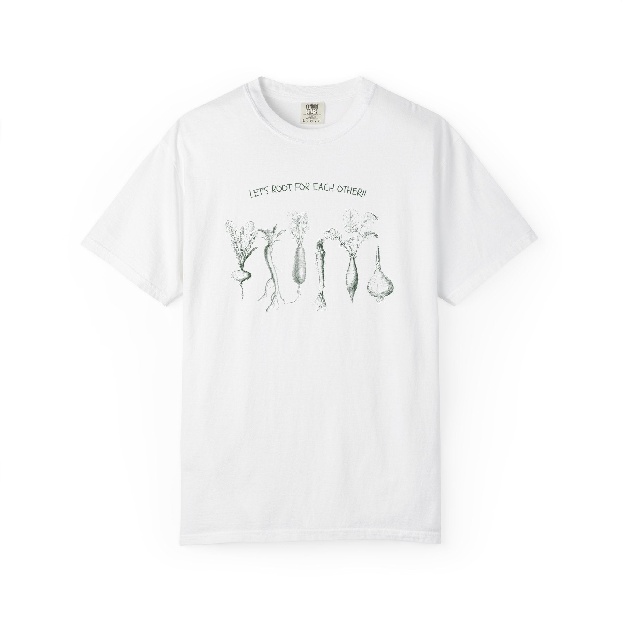 "Let's Root For Each Other"  T-Shirt- Womens Graphic Tshirt