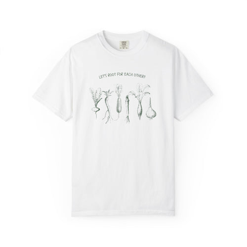 "Let's Root For Each Other"  T-Shirt- Womens Graphic Tshirt