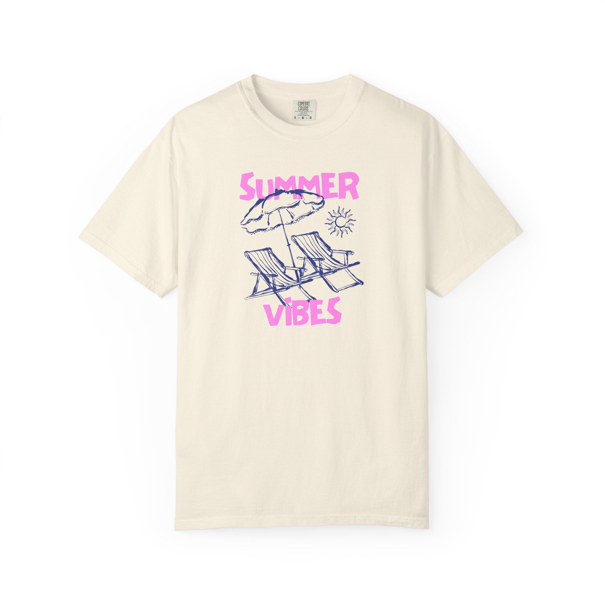 Summer Vibes Beach T-Shirt — Cute Womens Tshirts