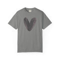 Heart Brushstroke T-Shirt — Minimal Watercolor Heart Tee