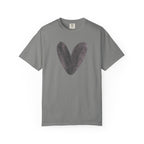 Heart Brushstroke T-Shirt — Minimal Watercolor Heart Tee