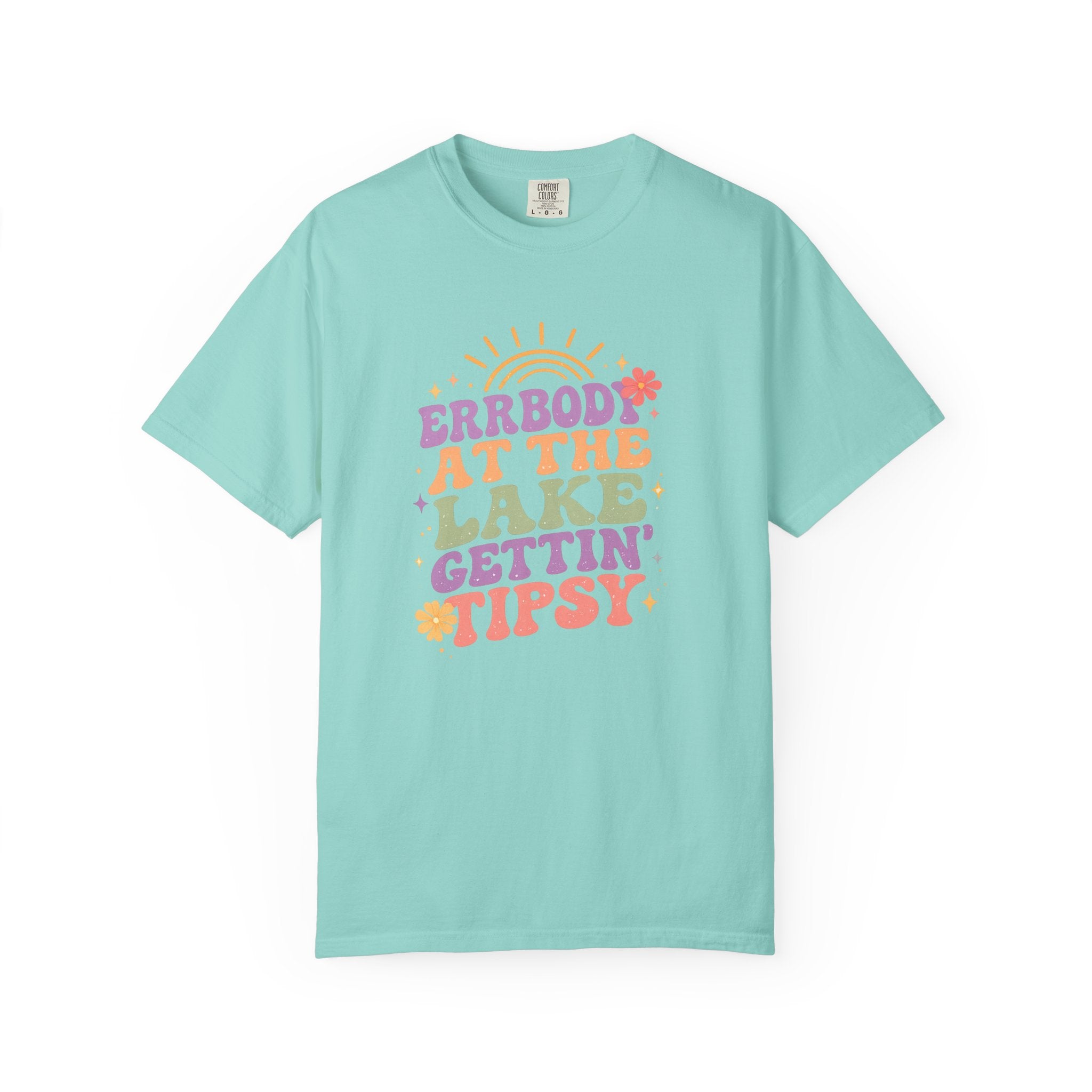 Errbody at the Lake Gettin Tipsy  T-shirt | Cute Lake T-shirts