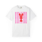 Lobster Stripe T-Shirt — Womens Graphic T Shirt
