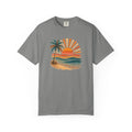 Boho Sunset Palm Beach T-Shirt —  Tropical Sunset Graphic Tee