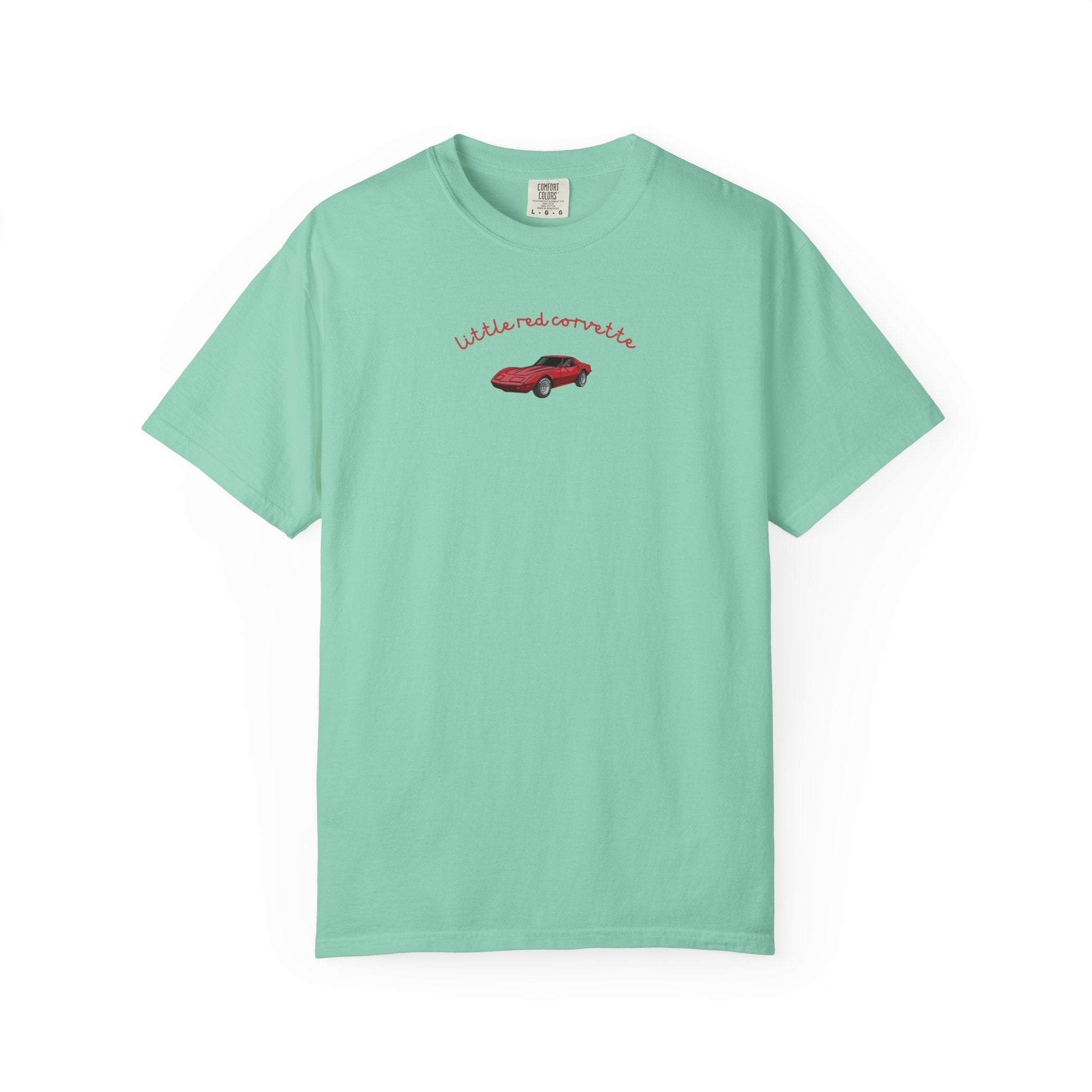 Little Red Corvette T‑Shirt — Retro Corvette Graphic Tee